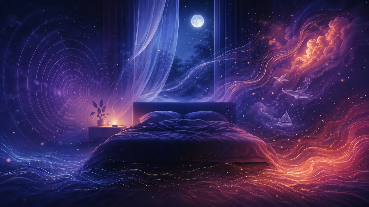 Habitación tranquila que ilustra el entorno ideal para dormir