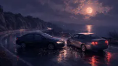 Accidente — ilustración de símbolo onírico