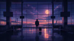 Aeropuerto — ilustración de símbolo onírico