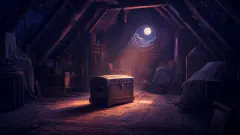 Ático — ilustración de símbolo onírico