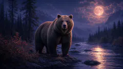 Oso — ilustración de símbolo onírico