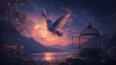 Pájaro — ilustración de símbolo onírico