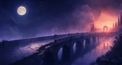 Puente — ilustración de símbolo onírico