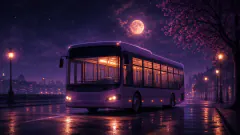 Autobús — ilustración de símbolo onírico