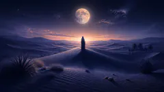 Desierto — ilustración de símbolo onírico