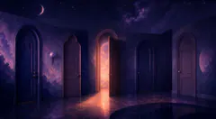 Puerta — ilustración de símbolo onírico