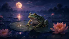 Rana — ilustración de símbolo onírico