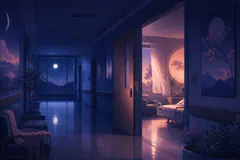 Hospital — ilustración de símbolo onírico