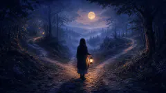 Estar Perdido — ilustración de símbolo onírico