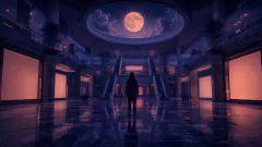 Centro comercial — ilustración de símbolo onírico