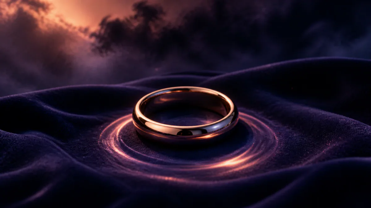 Traumhafte Illustration des Symbols Ring
