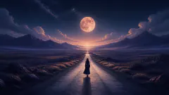 Carretera — ilustración de símbolo onírico