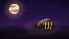 Avispas — ilustración de símbolo onírico