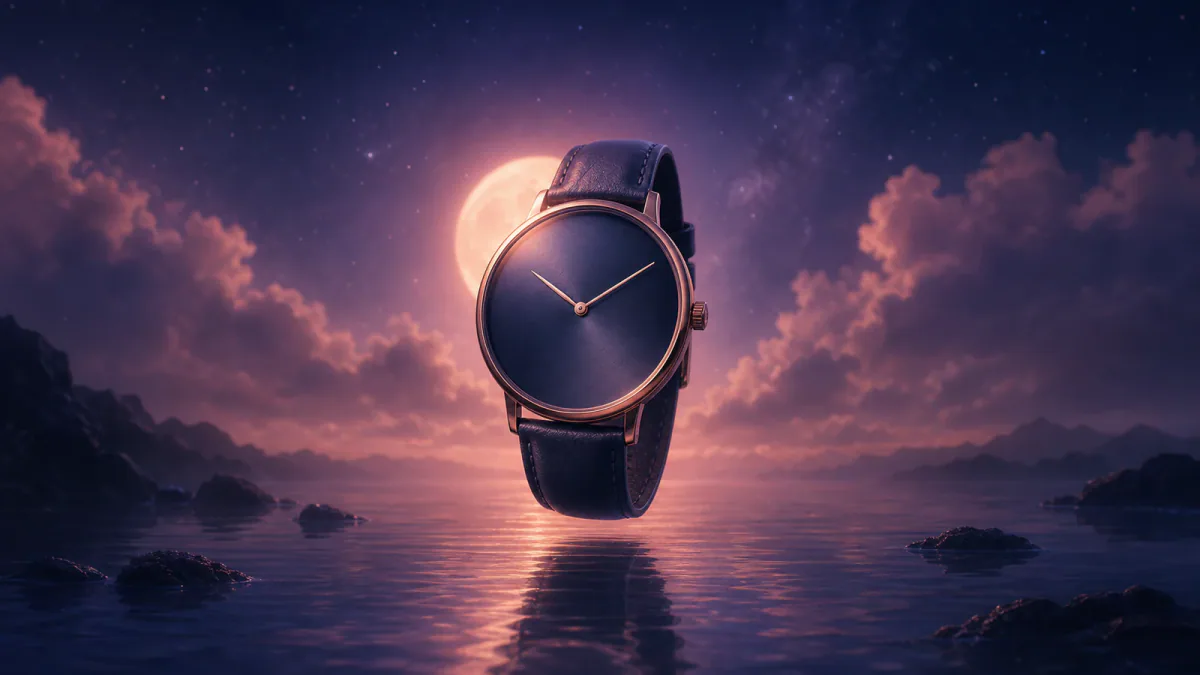 Traumhafte Illustration des Symbols Uhr