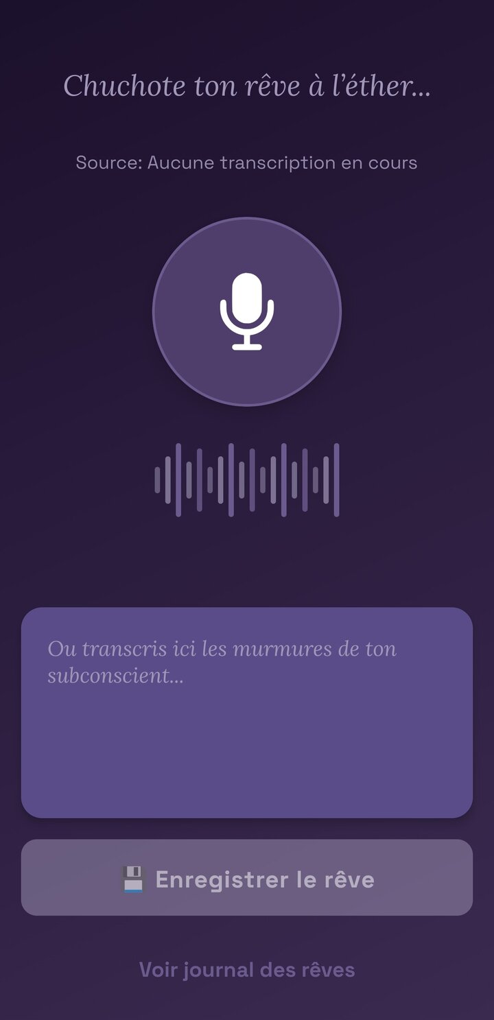 Pantalla de grabación
