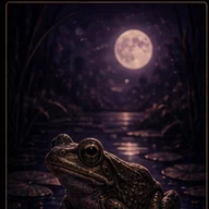 Frog — dream symbol illustration