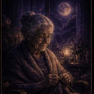 Grandmother — dream symbol illustration