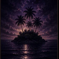 Island — dream symbol illustration