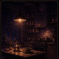 Kitchen — dream symbol illustration